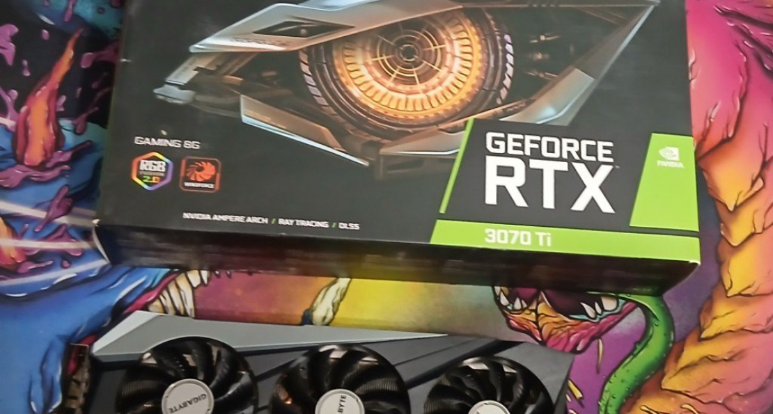 Видеокарта 3070 ti gigabyte, Фотоотчёт по заказу №00000149